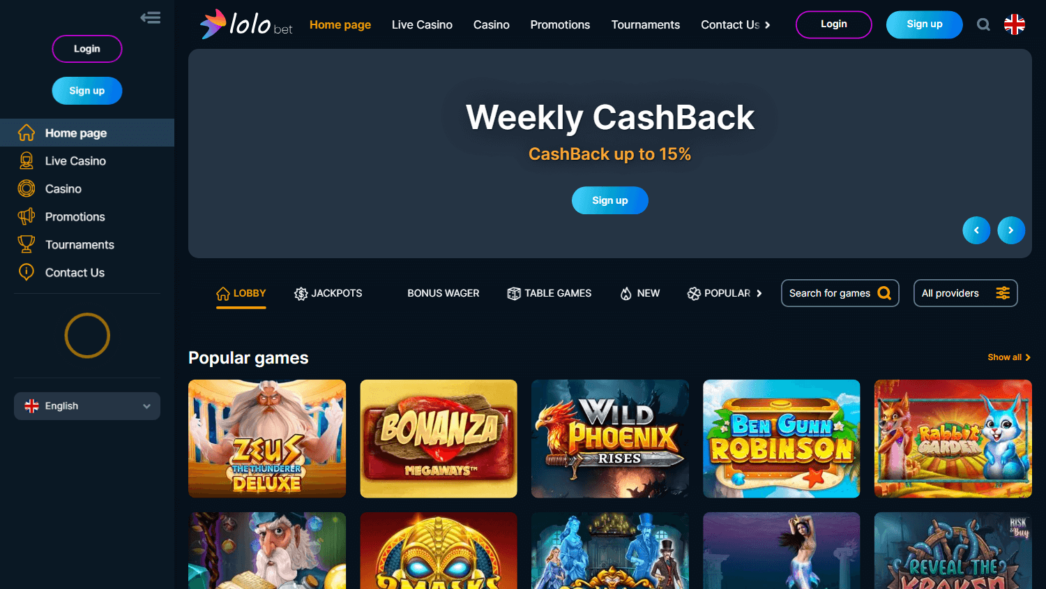 lolo.bet_casino_homepage_desktop