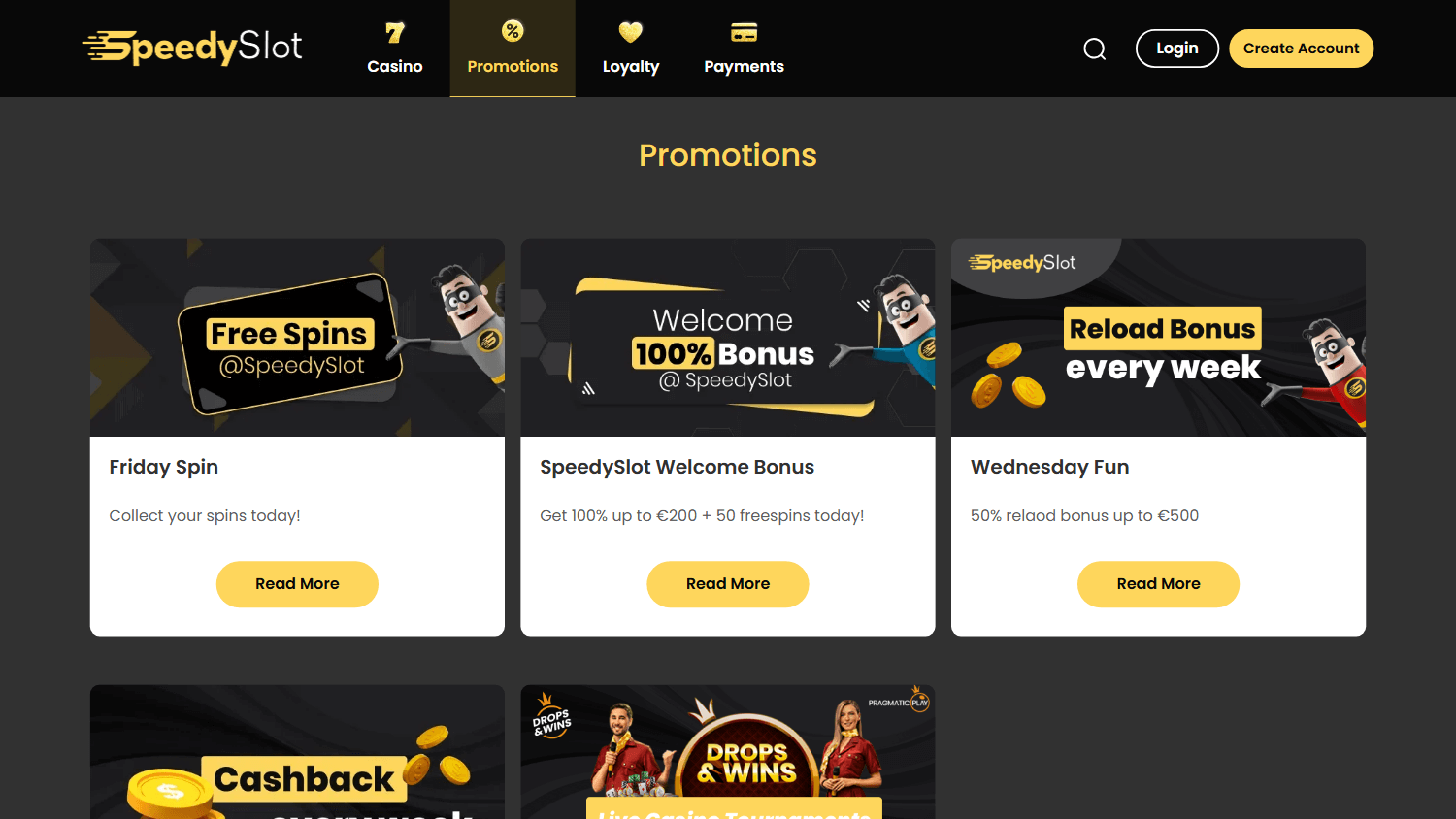 speedyslot_casino_promotions_desktop