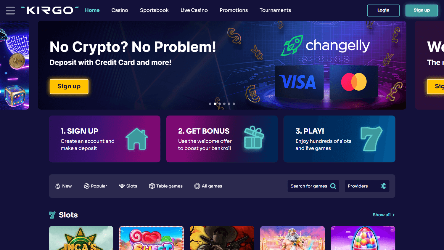 kirgo_casino_homepage_desktop