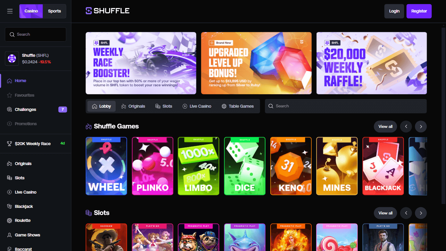 shuffle_casino_homepage_desktop