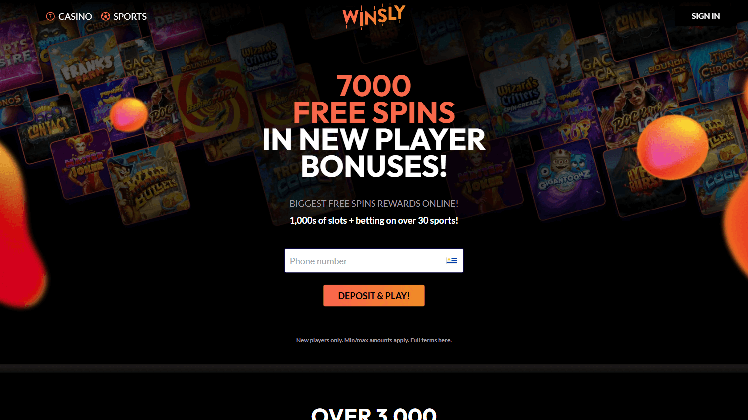winsly_casino_homepage_desktop