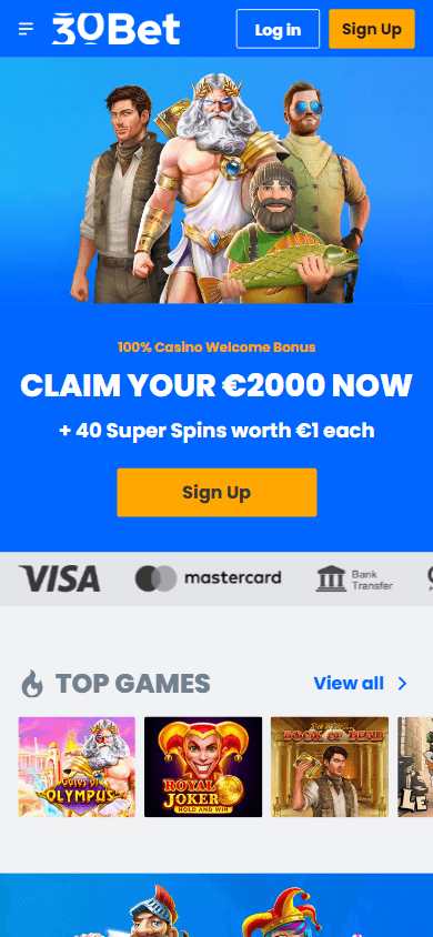 30_bet_casino_homepage_mobile