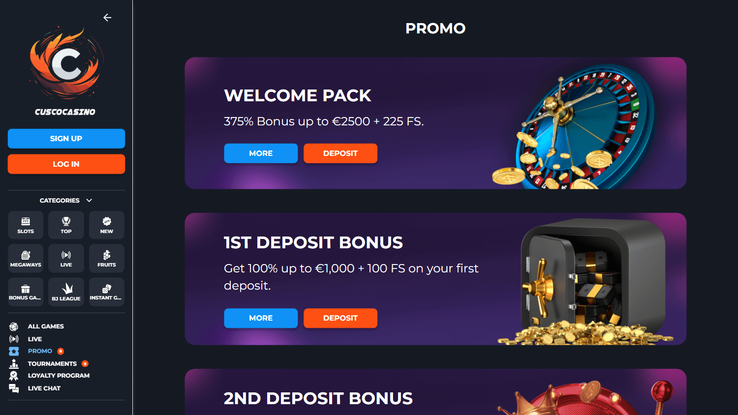 Cusco Casino Review | Honest Review by Casino Guru