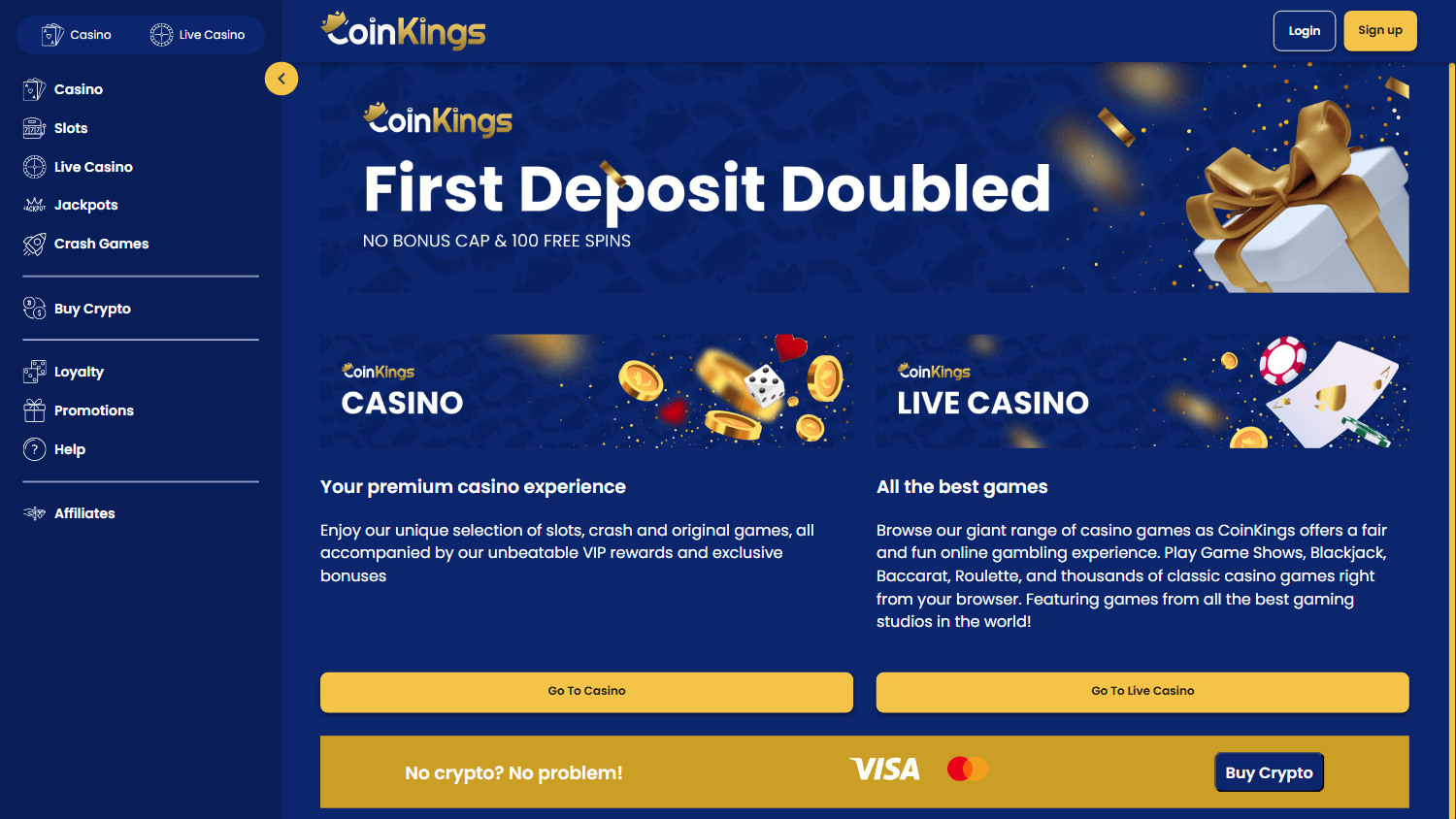 coinkings_casino_homepage_desktop