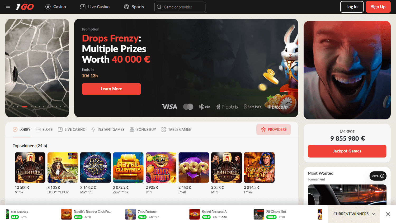 GO1 Casino Official: Ein Review für Spieler aus Deutschland