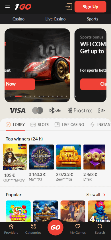 1go_casino_homepage_mobile