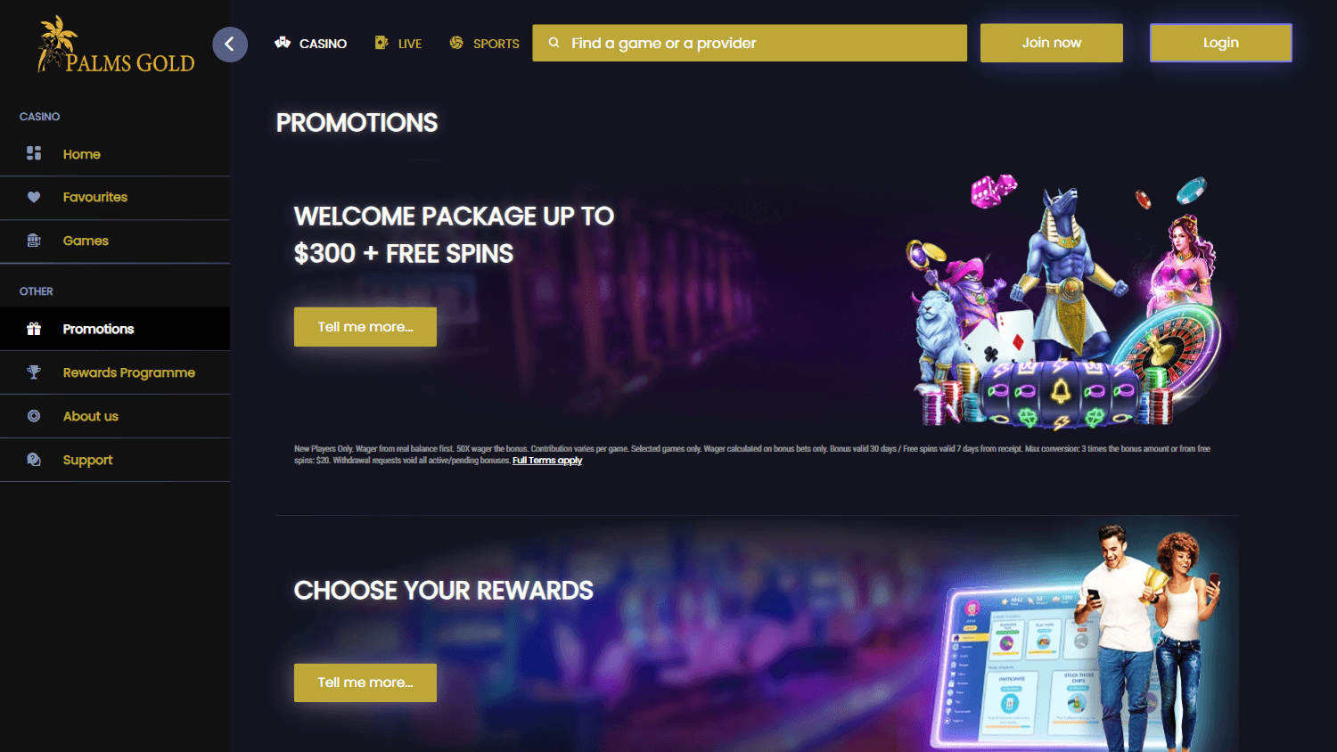 palmsgold_casino_promotions_desktop
