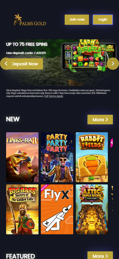 palmsgold_casino_homepage_mobile