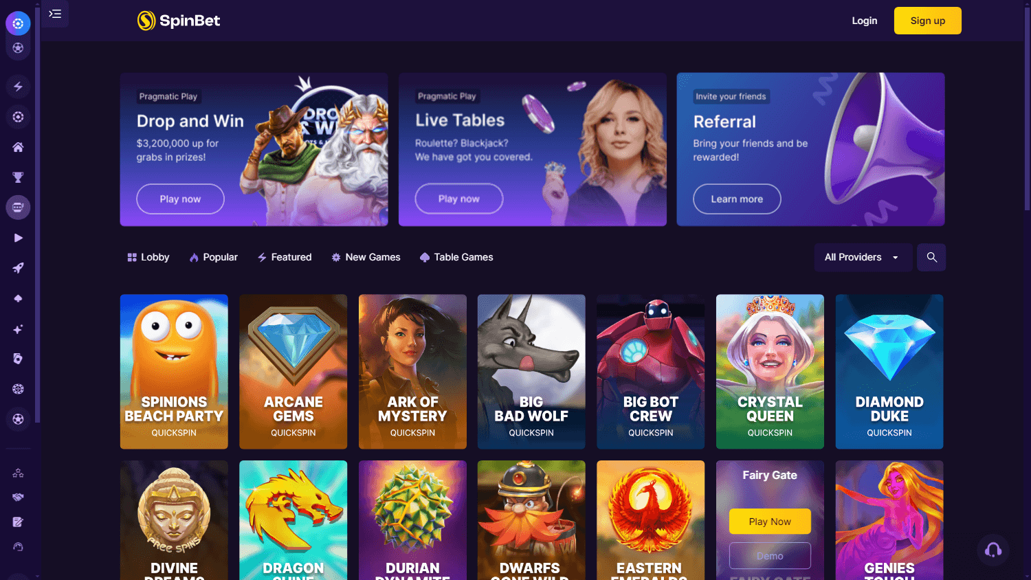 spinbet_casino_game_gallery_desktop