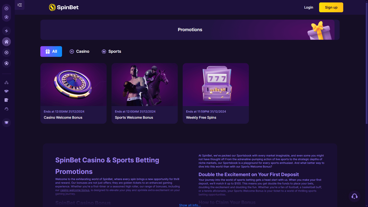 spinbet_casino_promotions_desktop