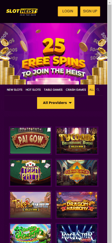 slot_heist_casino_homepage_mobile