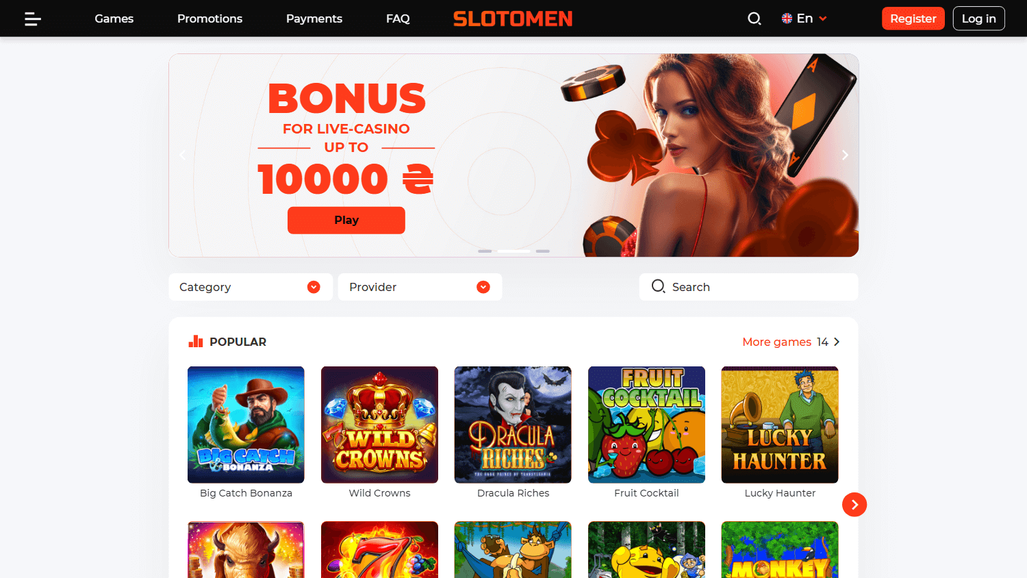 slotomen_casino_homepage_desktop