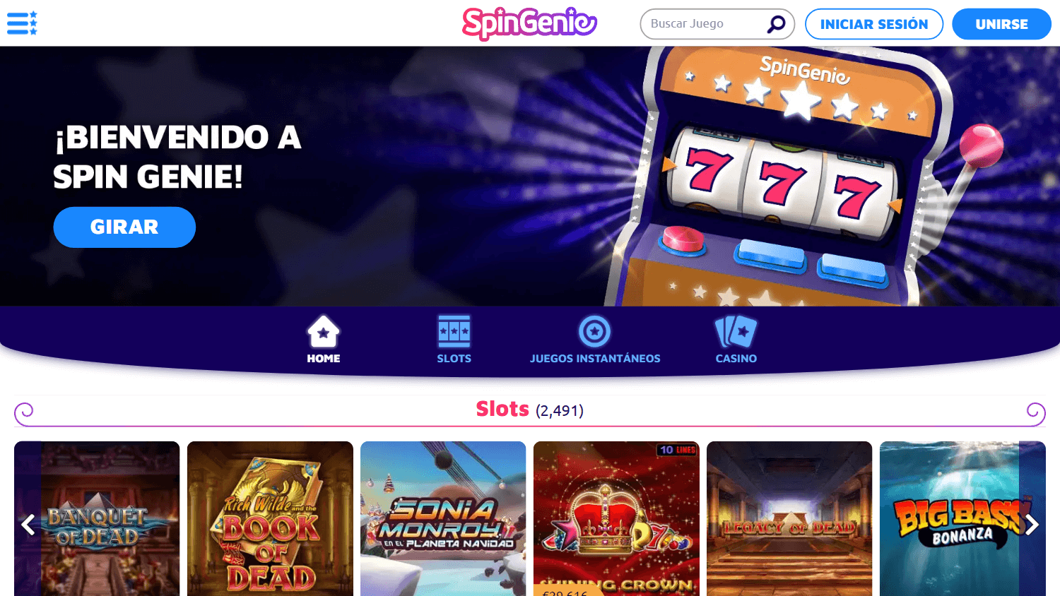 spingenie_casino_es_homepage_desktop