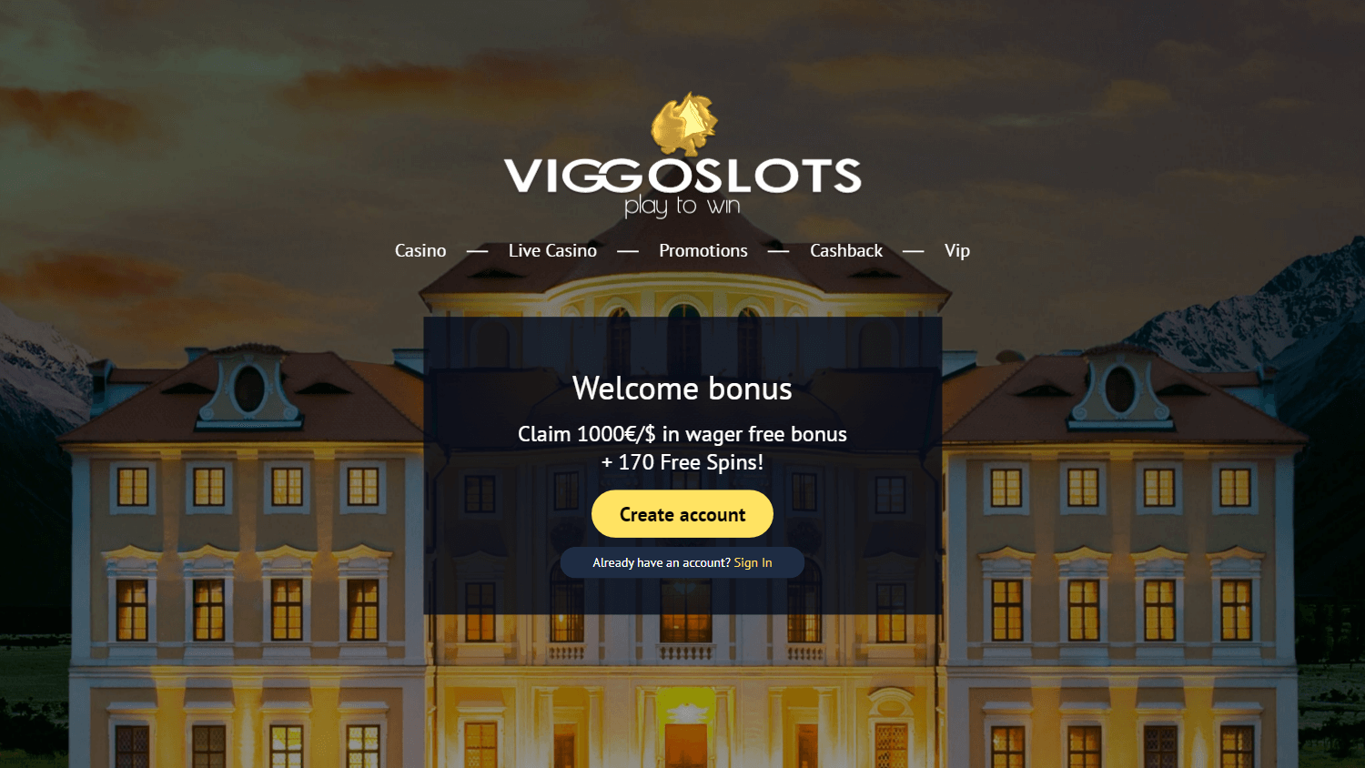 viggoslots_casino_homepage_desktop
