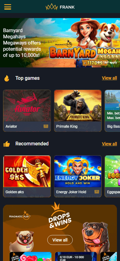 frank_casino_homepage_mobile