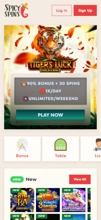 spicy_spins_casino_homepage_mobile