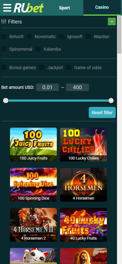rubet_casino_homepage_mobile