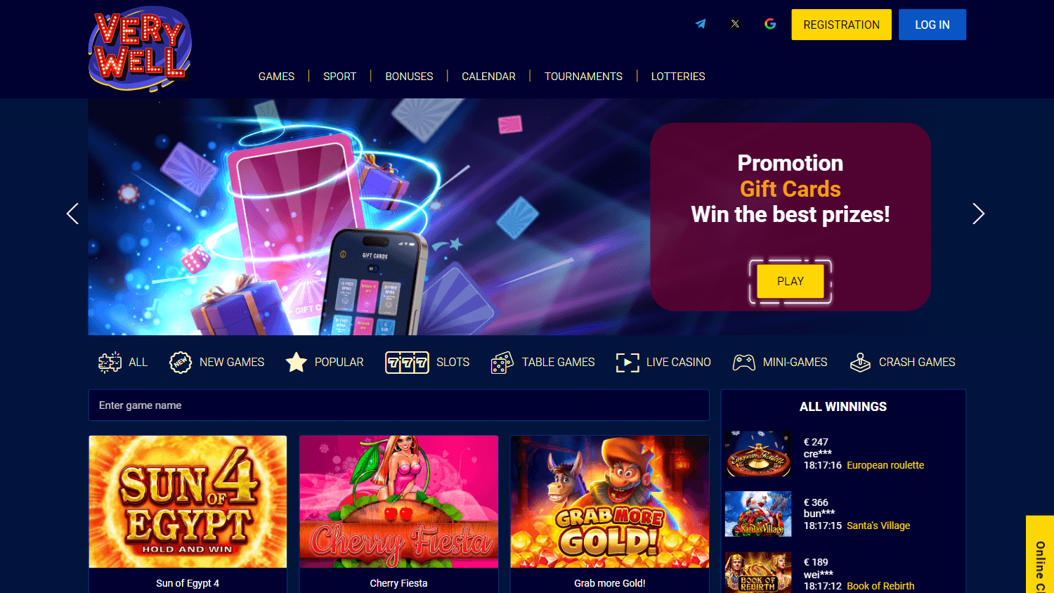 verywell_casino_homepage_desktop