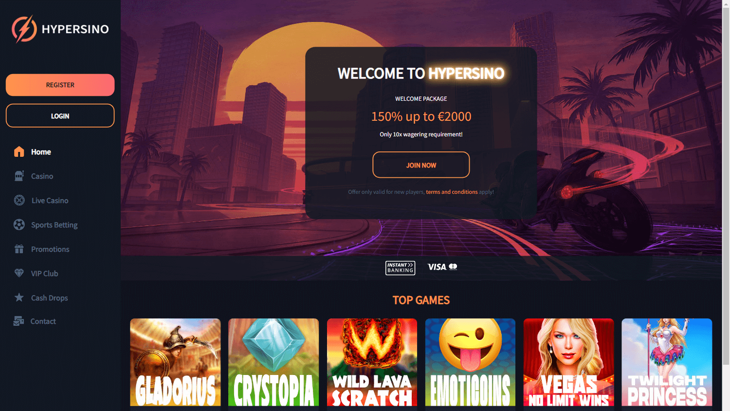 hypersino_casino_homepage_desktop