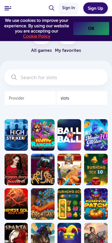 Gaming gallery at Casino Galaxy