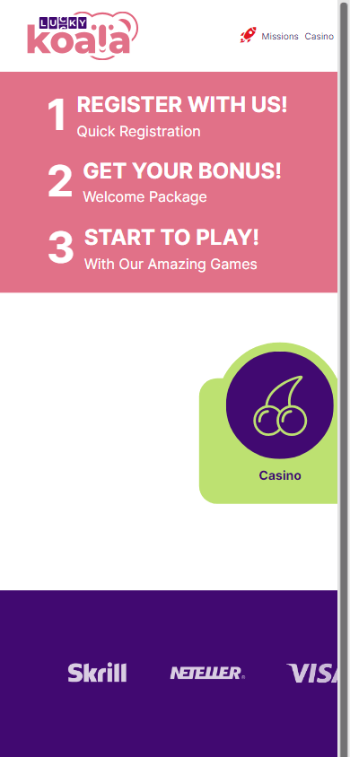 luckykoala_casino_homepage_mobile