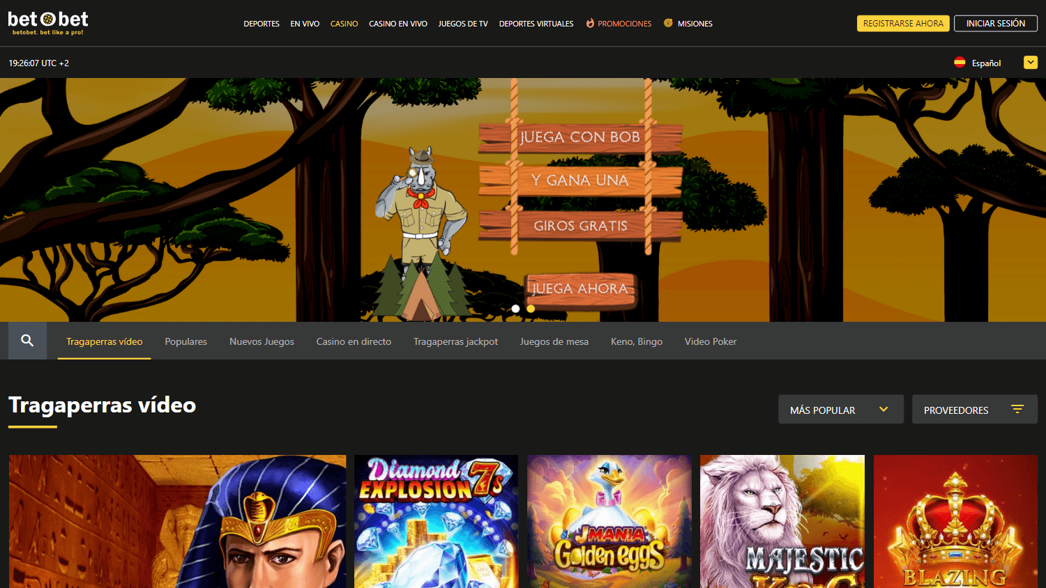 lucky_bandit_casino_homepage_desktop
