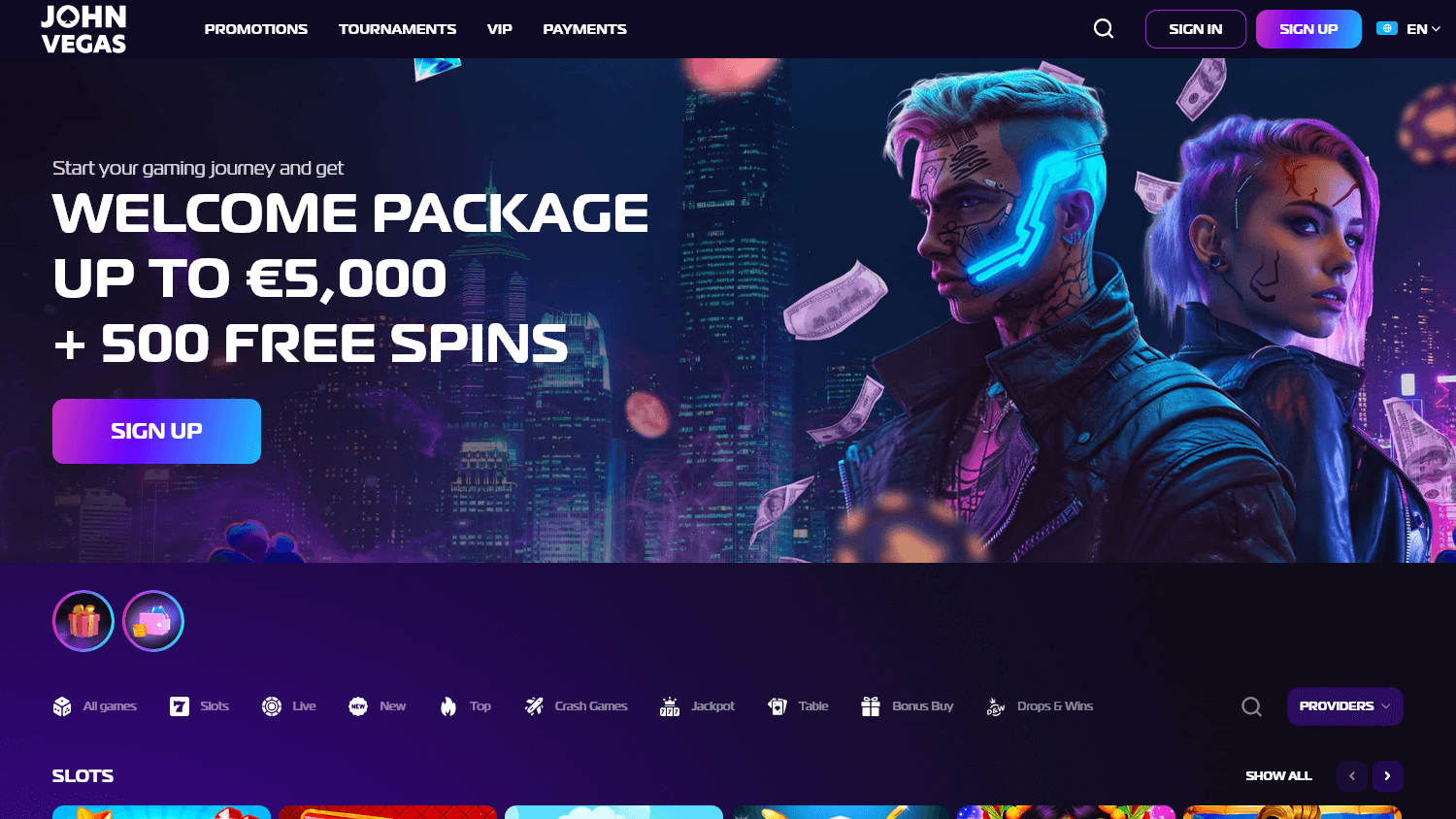 john_vegas_casino_homepage_desktop