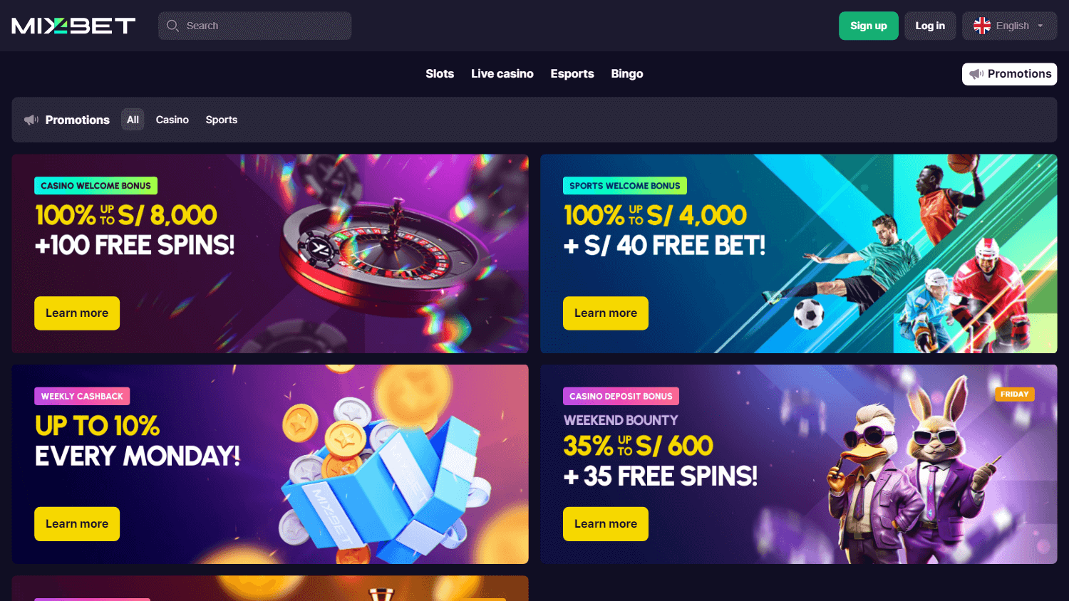 mix4bet_casino_promotions_desktop