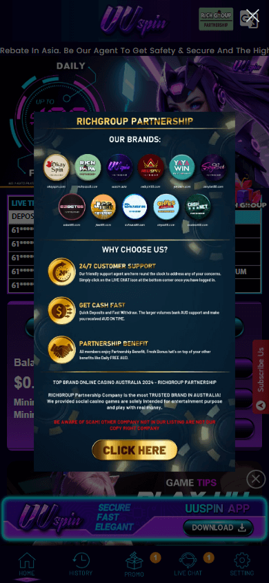 uuspin_casino_homepage_mobile