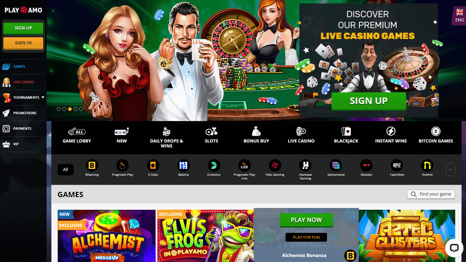 playamo_casino_game_gallery_desktop