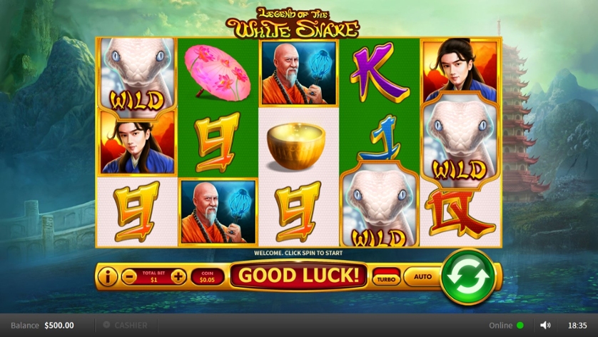 Lucky Legend Online Casino Slot Game