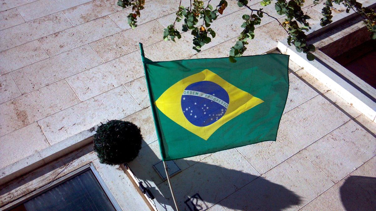 Brazilian flag.