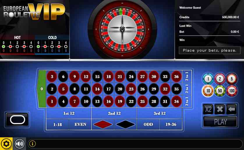 European Roulette Vip European Roulette Vip