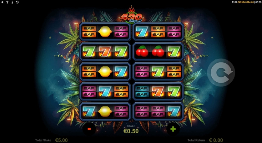 Game Of The Year 420 Blaze It Free Play 420 Blaze It Demo Play Free Slot Game