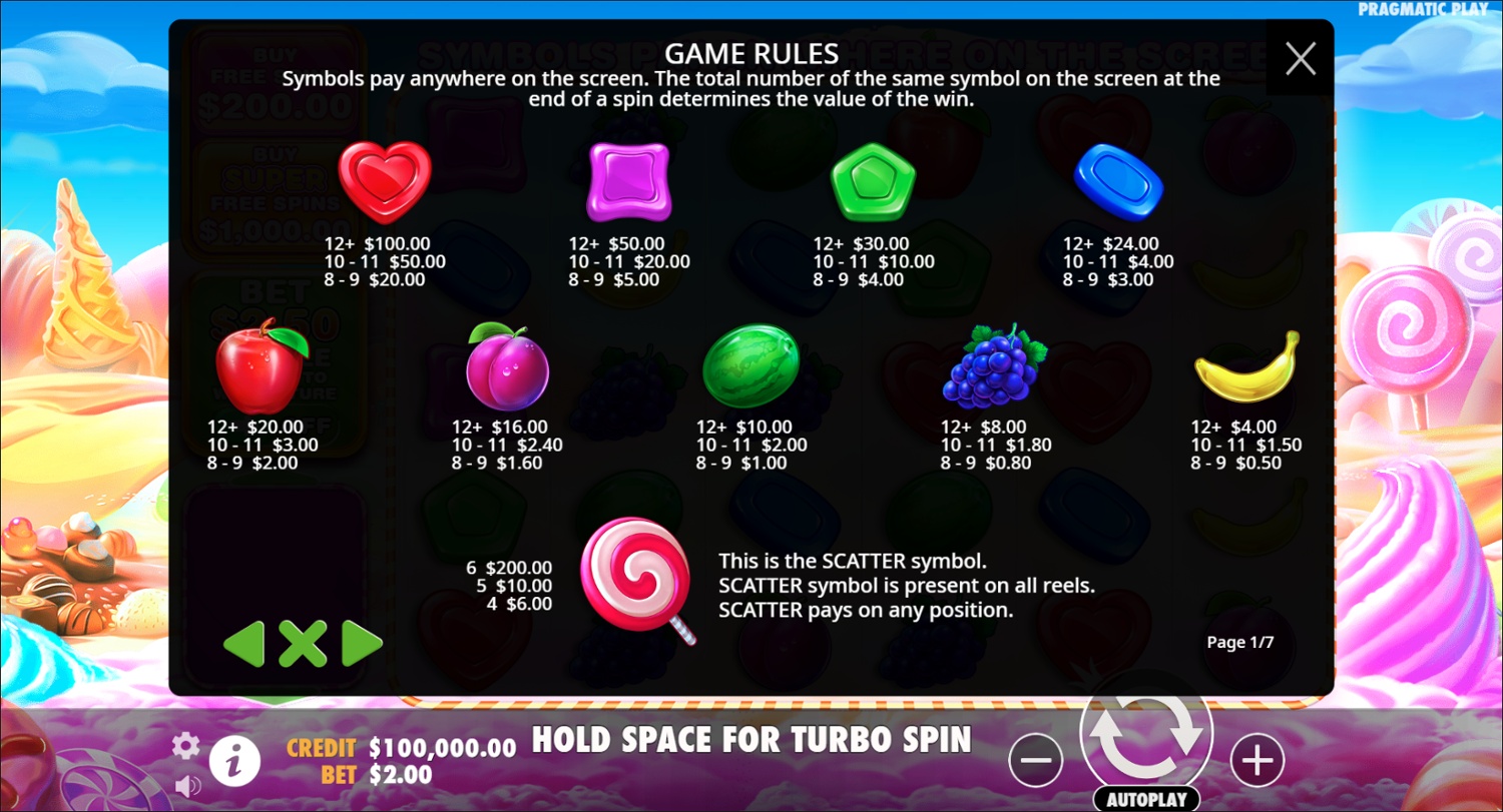 play sweet bonanza