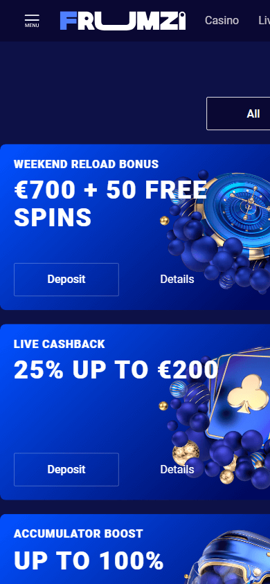 frumzi casino bonuses