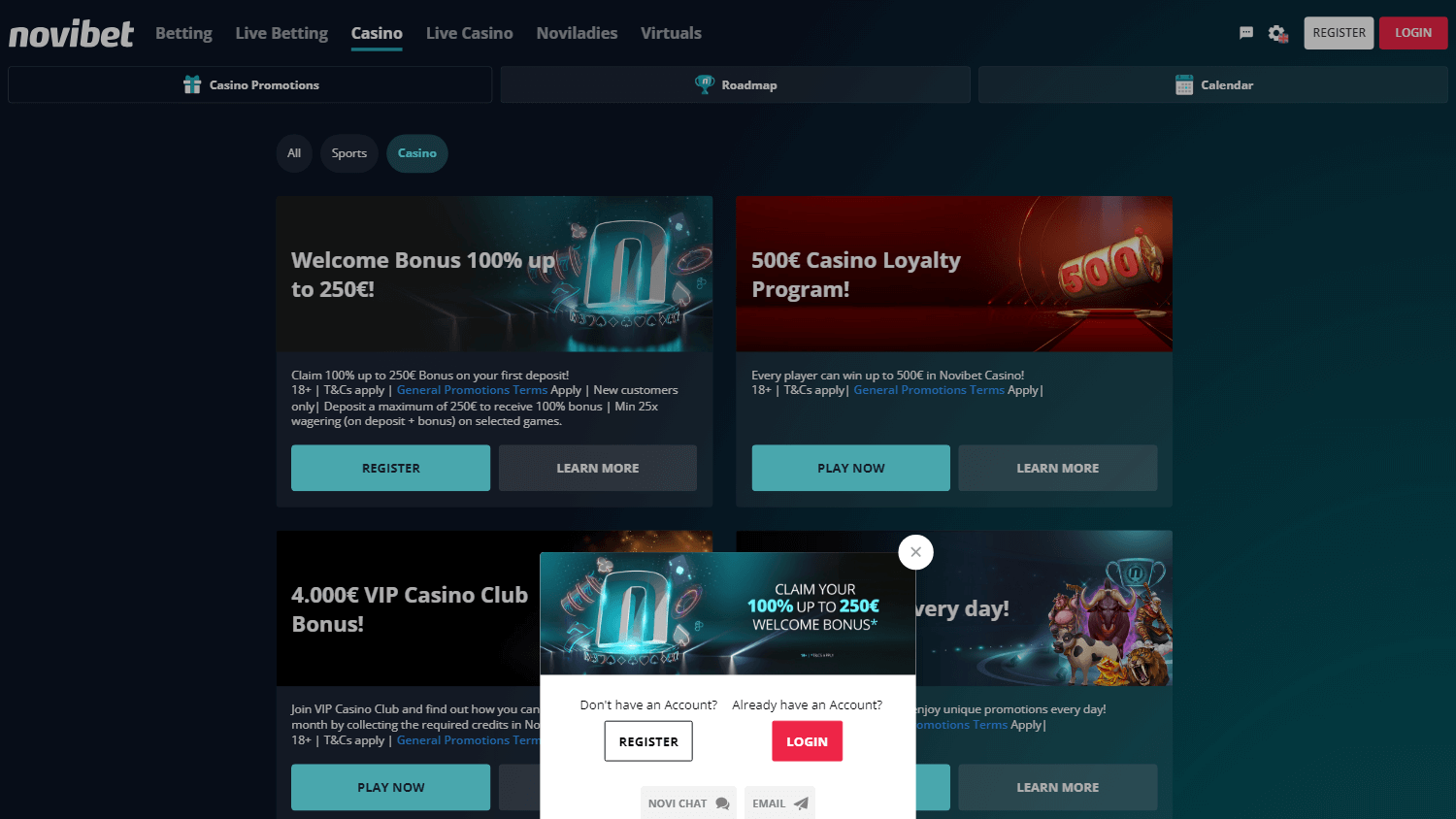 novibet_casino_promotions_desktop