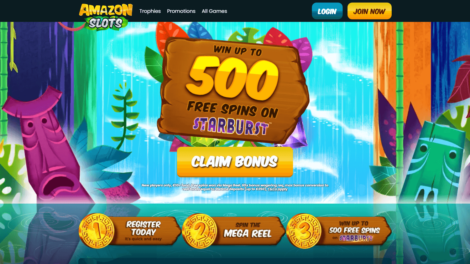 amazon_slots_casino_ie_homepage_desktop