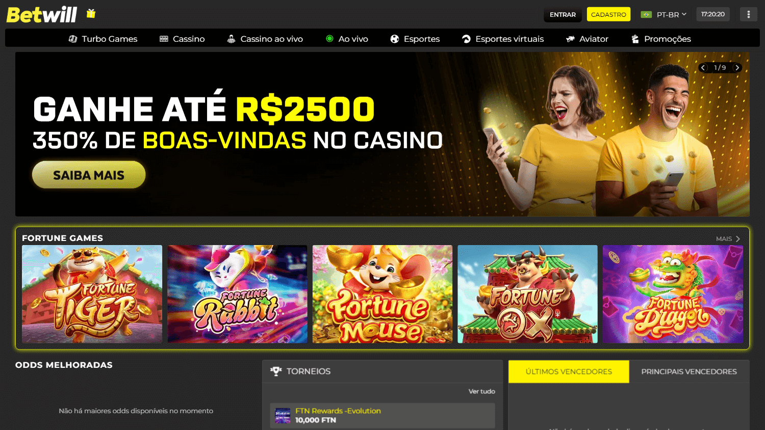 betwill_casino_homepage_desktop
