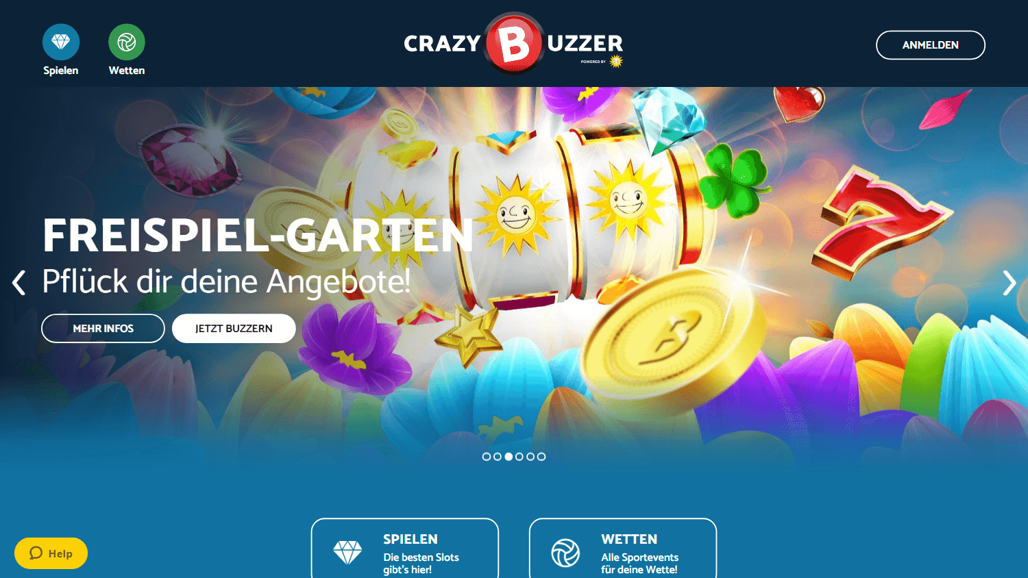 crazybuzzer_casino_homepage_desktop