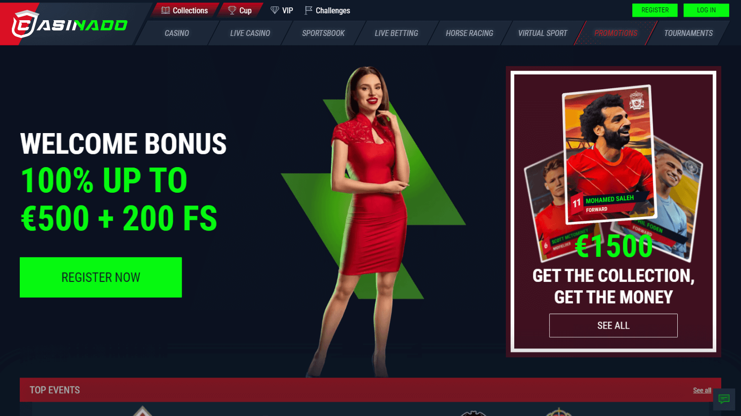 casinado_casino_homepage_desktop