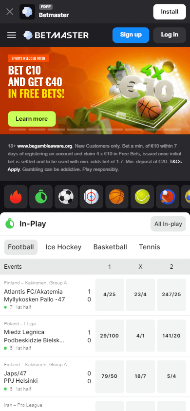 betmaster_casino_ie_homepage_mobile
