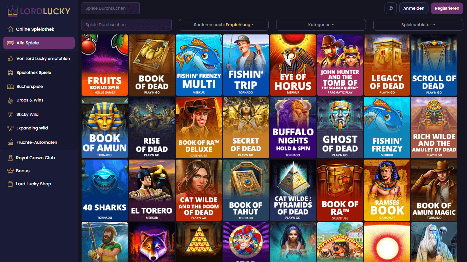 Lord Lucky Promo Code Review