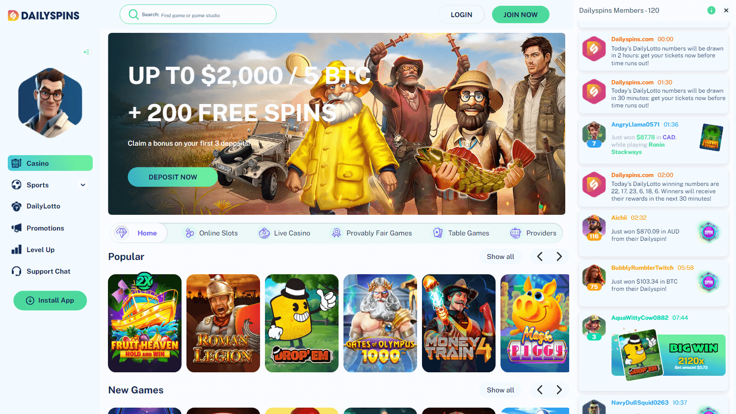 dailyspins_casino_game_gallery_desktop