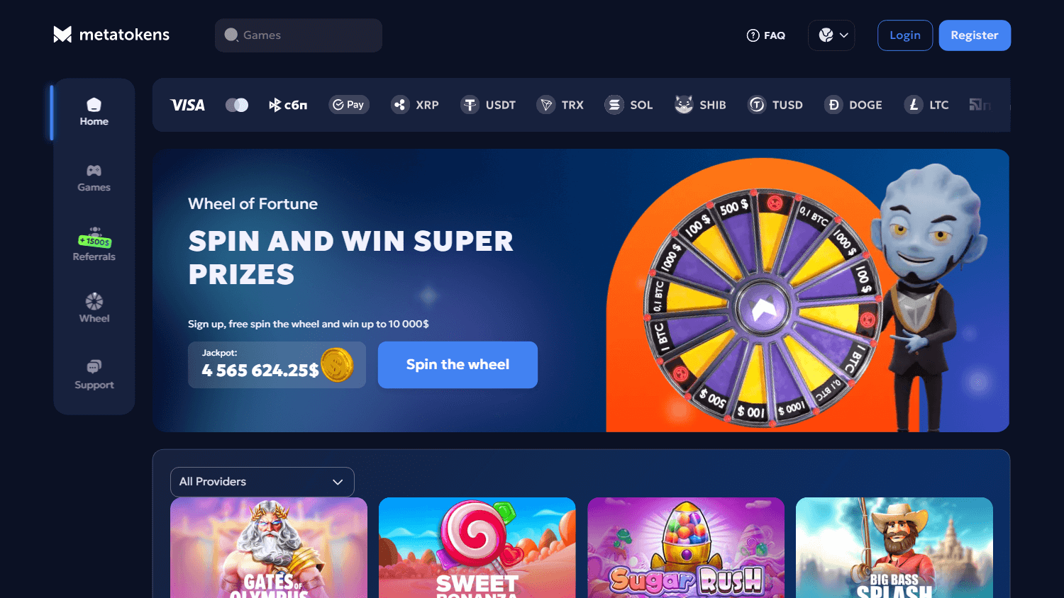 metatokens_casino_homepage_desktop