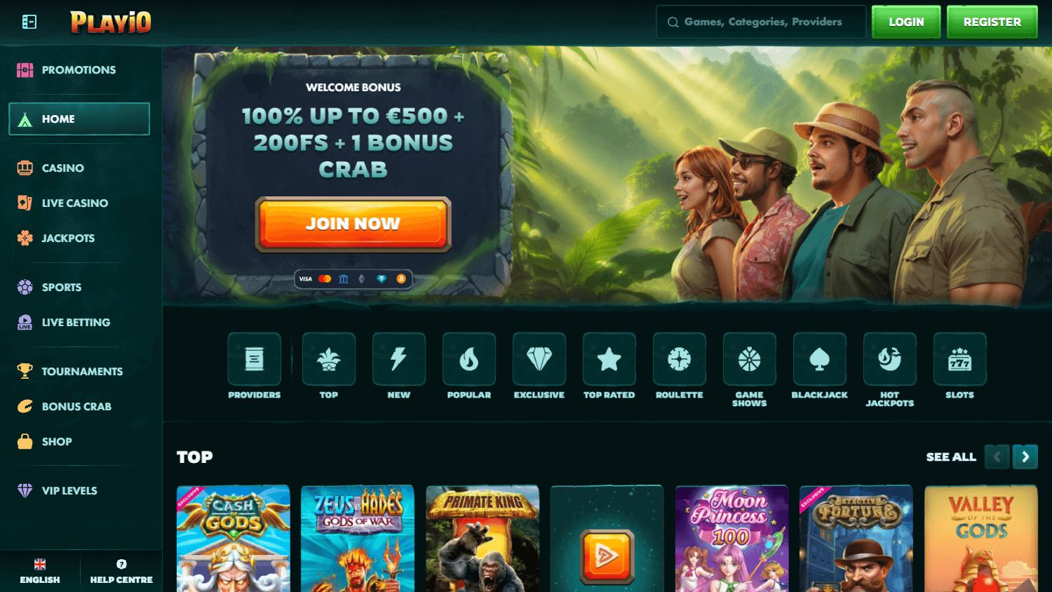 playio_casino_homepage_desktop