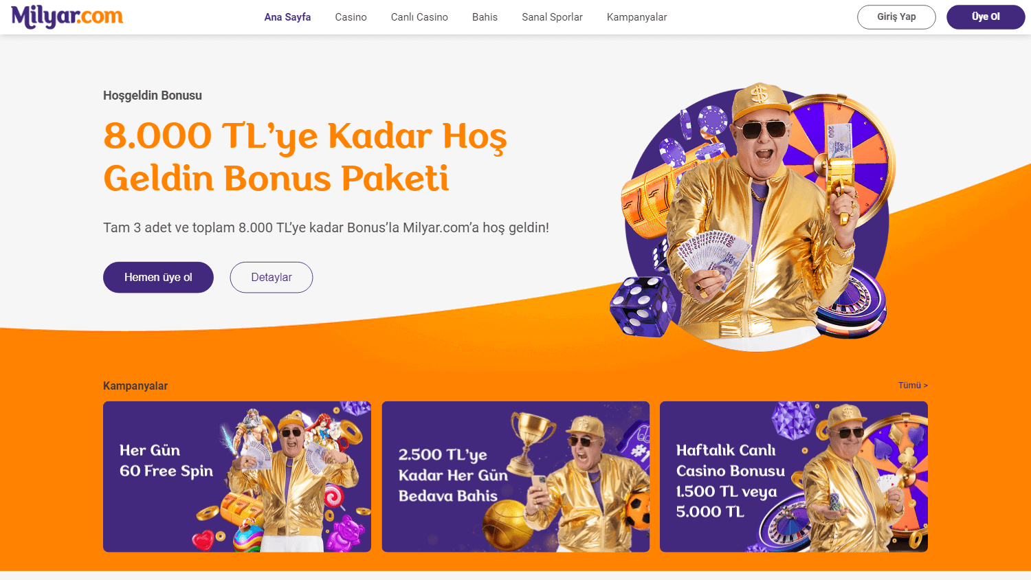 milyar_casino_homepage_desktop