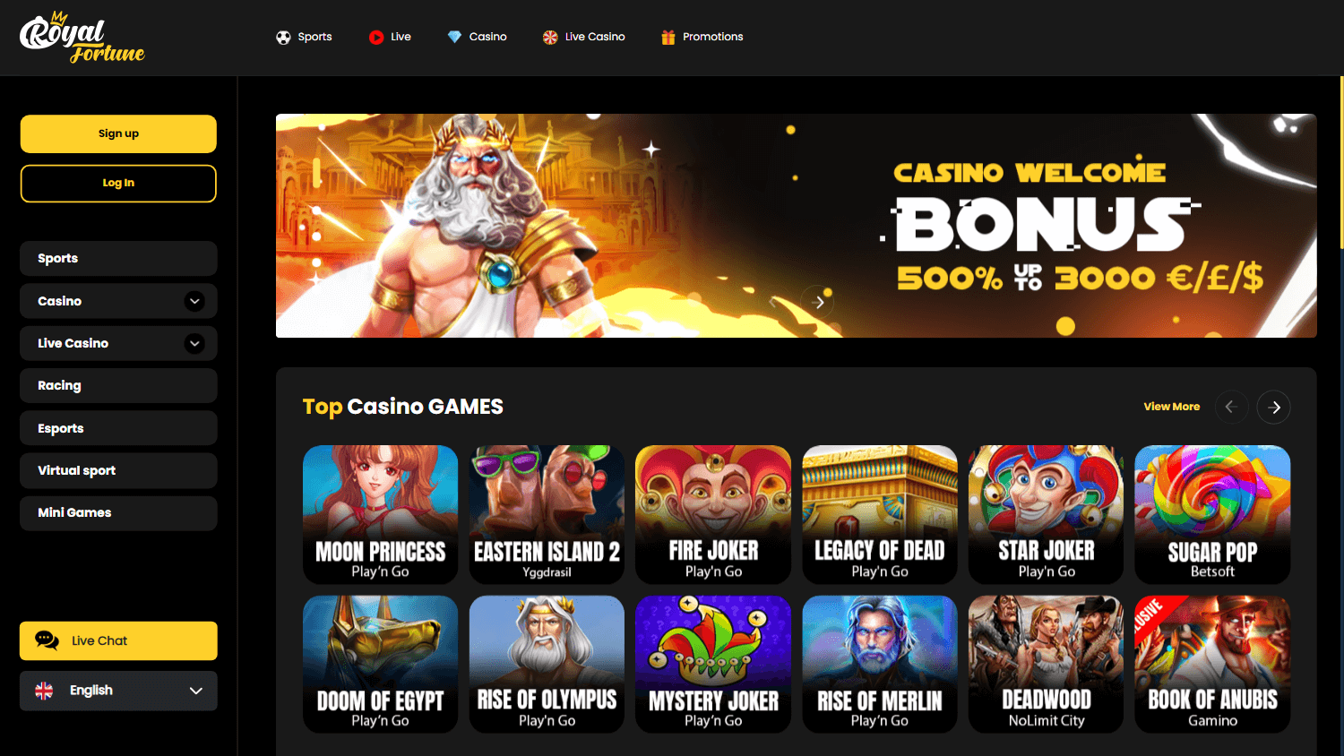 royal_fortune_casino_homepage_desktop
