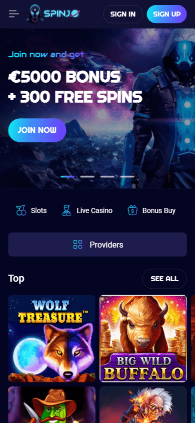 spinjo_casino_homepage_mobile