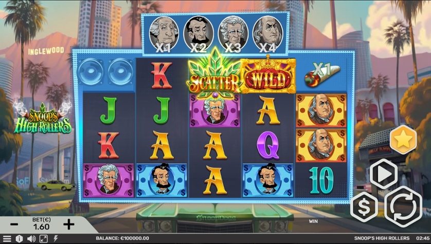 Snoop's High Rollers Demo Play Free Slot Game